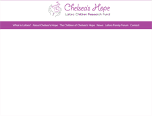 Tablet Screenshot of chelseashope.org